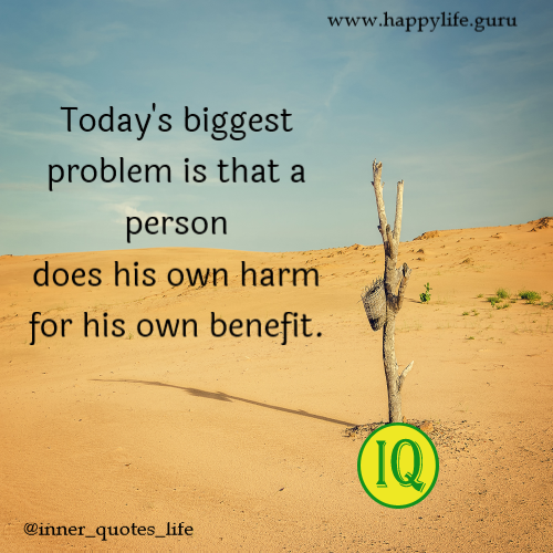 today-big-problem-is