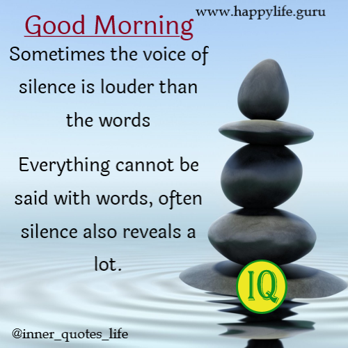 good-moring-qutoes-on-silence