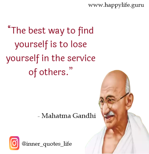 mahatma gandhi quotes on yourself